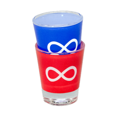 Infinity Shot Glasses Transparent